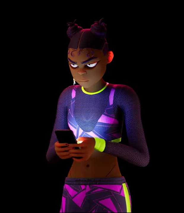 ZOOMER character