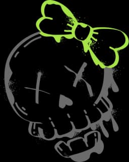 Decorative skull image