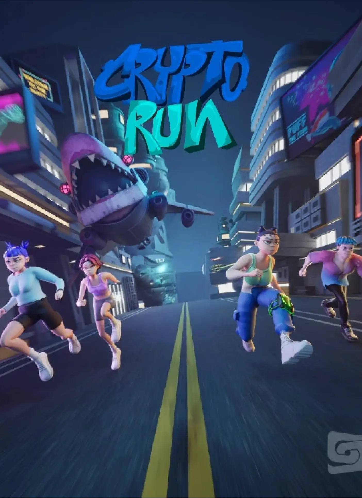 CRYPTO RUN background