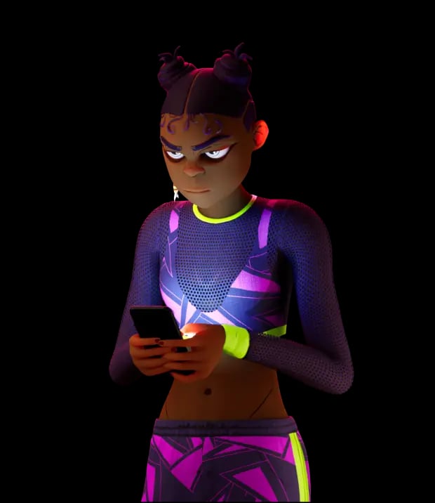 ZOOMER character